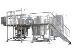 Industrial Brewing Equipment 25BBL Large Scale Brewing With Steam / Gas Heating