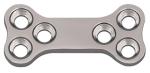 Titanium Vet Orthopedic Implant 2.0mm X Shaped Plates For Animal Surgical
