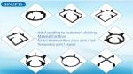 Gas Cooktop Enamelled Cast Iron Pan Support