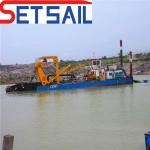 16m Dredging Depth Hydraulic Diesel Engine 900m3 Capacity 22inch Cutter Suction
