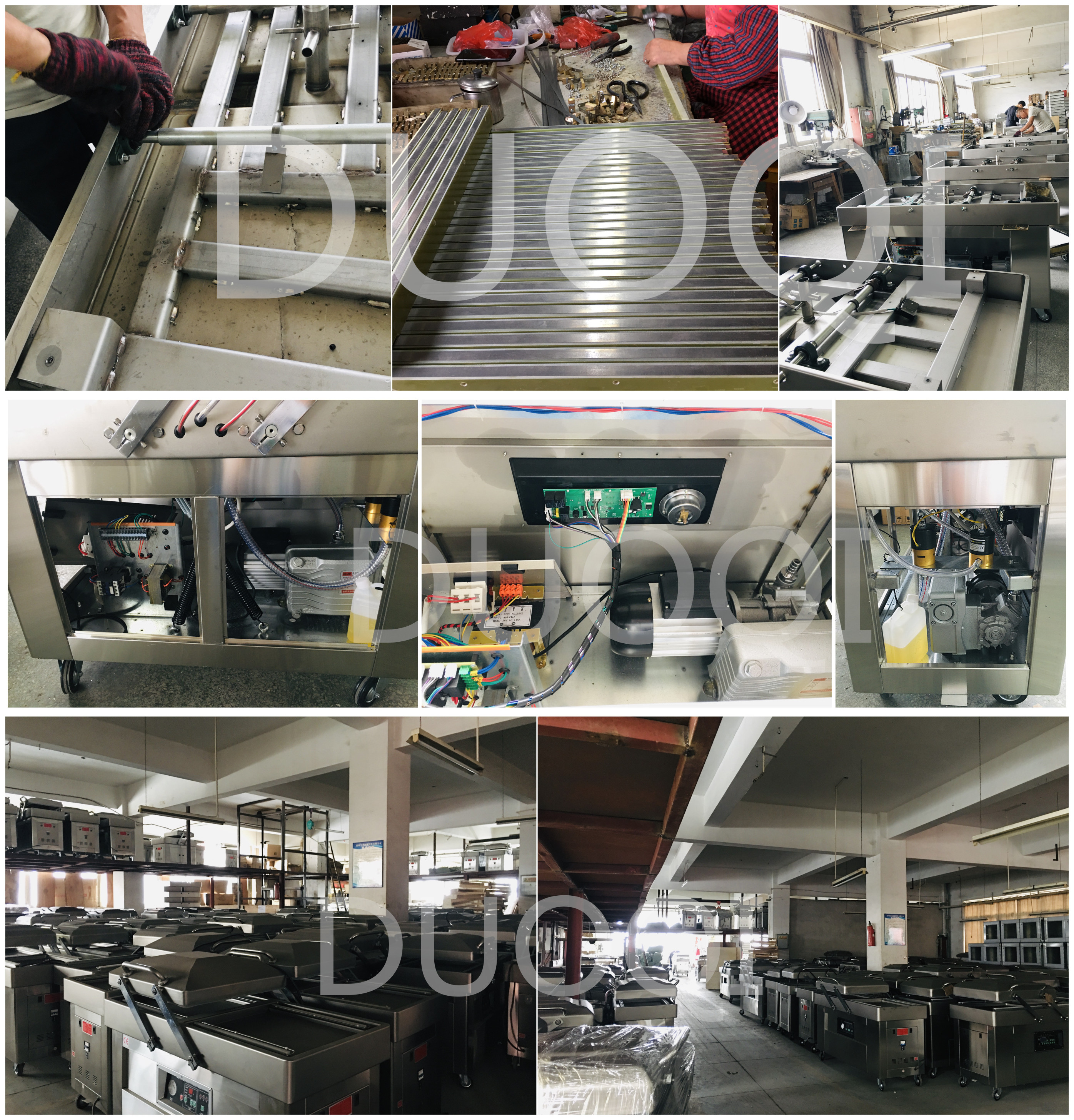 DZ-600/2S Double Chambers Vacuum Sealer for Household Food Packaging and Preservation