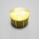 Polishing Practical Cold Forged Heatsink , AL1070 Round Extruded Aluminum