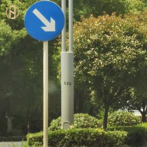 Wholesale High Tensile Steel Road Sign Pole Easy Safe Installation Long Service Life from china suppliers