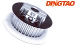 94016001 DT Z7 / XLc7000 Cutting Machine Parts Motor Pulley 9mm 2-Belt Assembly