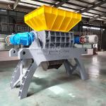 Double Shaft Shredder Machine for Scrap Metal Plastic Crusher Aluminum Iron