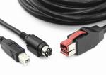 Keyboards USB Y Cable / Long USB Cable Connectors Design Allow For Hot Plugging
