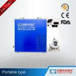 Mini Portable 20W Fiber Laser Marking Machine for Metal with CE