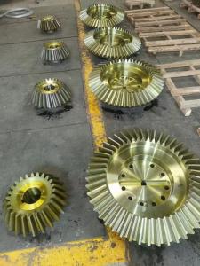 Wholesale Customizable Straight Bevel Gear With 200mm To 1700mm Diameter from china suppliers