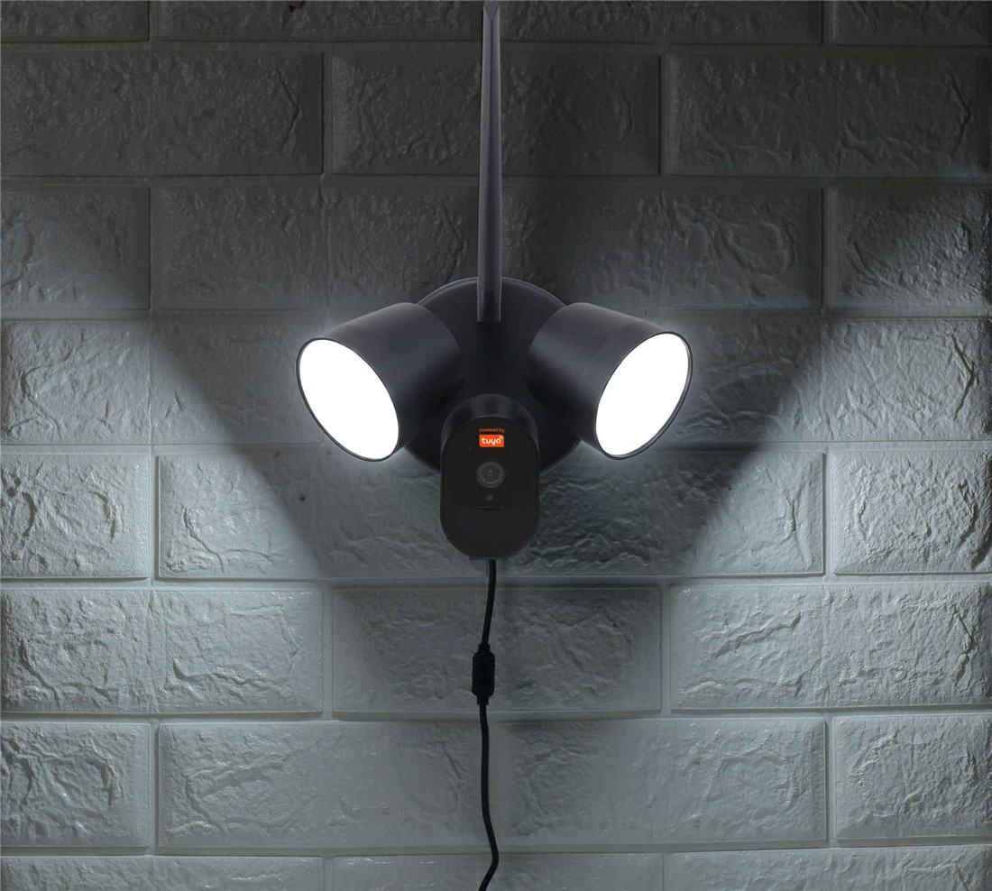 Floodlight Camera, Wall Light Camera, Lighting Camera(JY-W01-2MP)