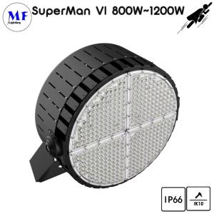 Wholesale 800W IP66 Stadium LED Flood Light Dustproof Waterproof High Protection IK10 20Deg 160LM/W 2700K-6000K For Tennis Course from china suppliers