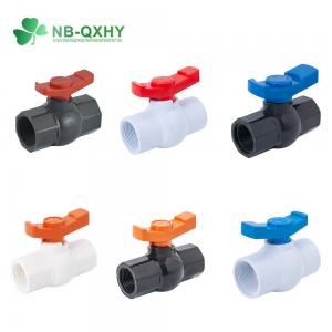 Wholesale CPVC PVC Ball Valve Plastic Union Ball Valve 2 Inch Ball Valve with Manual Operation from china suppliers