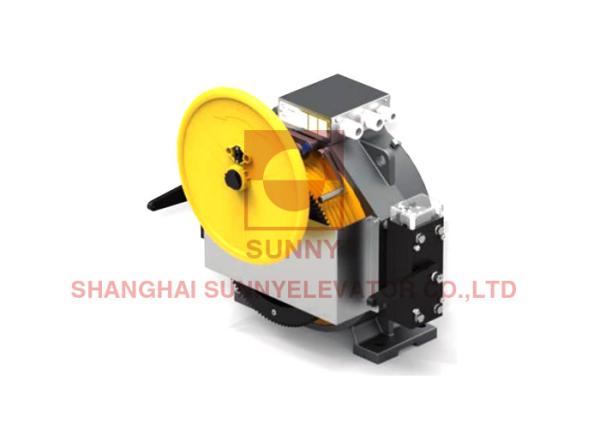 Steel Belt Type Elevator Gearless Traction Machine Motor Permanent Magnet