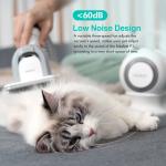 5-in-1 Dog Pet Grooming Kit 50W Pet Vacuum Cleaner for Sustainable Pet Hair
