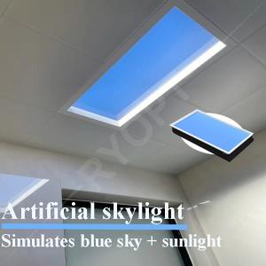 Wholesale Artificial Sunlight Faux Skylight Panels Led Ceiling 50W Tuya Dimmable Natural Blue Sky from china suppliers