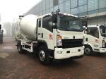 6x4 Concrete Mixer Truck Diesel Fuel Light Duty Commercial Trucks Sinotruk Howo7