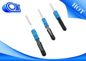 Wholesale Cold Fusion Fiber Optic Quick Connector SC APC Fiber Connector SM MM SOC / Fiber Optic Fast Connectors from china suppliers