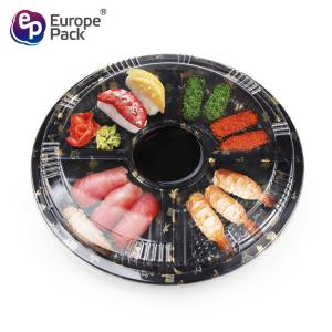 Wholesale Round shape disposable take ou sushi box plastic from china suppliers