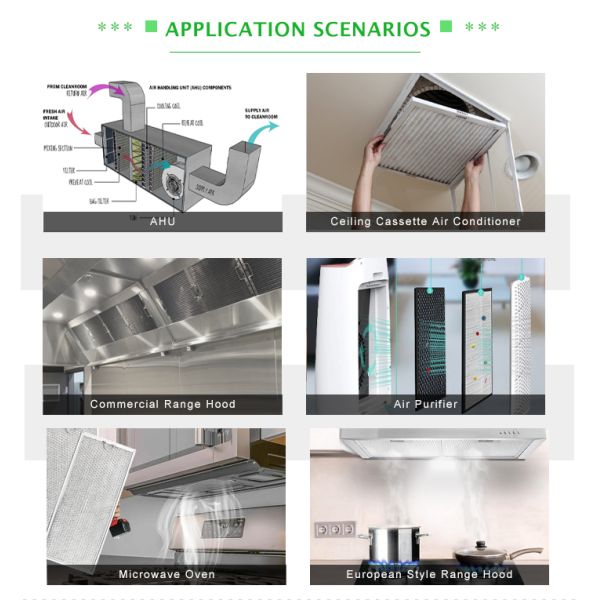 Customized Eco-Friendly Aluminum Base Photocatalyst Filter for Formaldehyde Removal