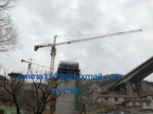 Wholesale 5tons TC5010 Hammer Head Types of Tower Cranes in Cambodia Form E from china suppliers