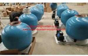 Wholesale 25 Inch Fiberglass Swimming Pool Sand Filters With Pump Set Filtration System from china suppliers