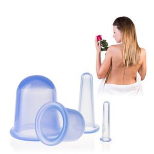 China 12pcs Vacuum Massage Facial Cupping Cup Food Grade Silicone Skin Gym Facial Cupping on sale