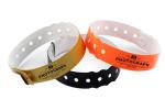 Admission Ticket Personalized Band Bracelets , Festival Plastic Wristbands PMS