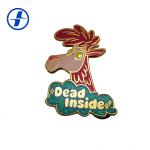 Professional Hard Enamel Lapel Pins Customized Size Promotional Enamel Badges