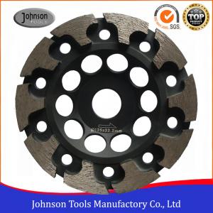 Wholesale 125mm T Segment Diamond Cup Grinding Wheel For Concrete Metal Bond Material from china suppliers