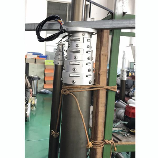6m CCTV poles/pneumatic telescopic mast/telescoping mast/aluminum telescopic