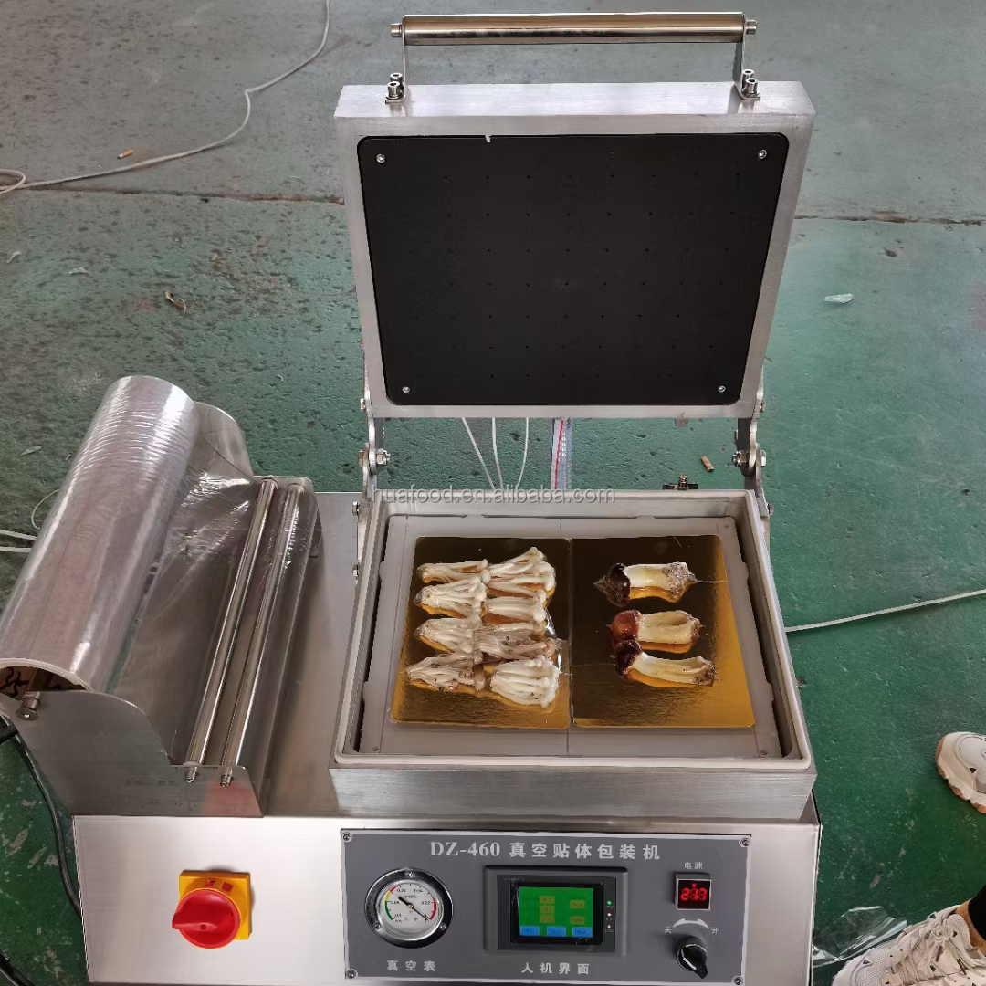 Industrial Strawberry Apple Fresh beef vacuum Seafood Skin Packaging Machine Fillet Vacuum Packing Skin Machine