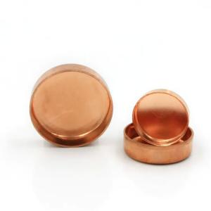 Wholesale Copper Pipe Protection Cap For Efficient Pipe Fitting 150 PSI Polished Finishing from china suppliers