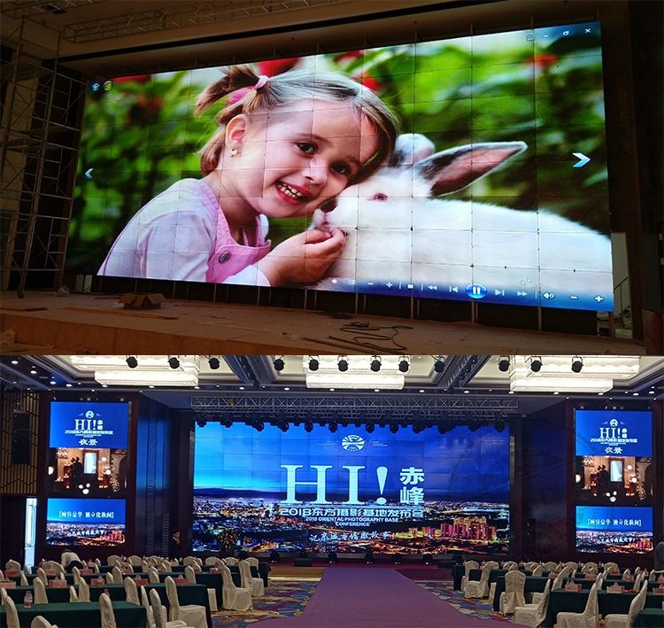 SDK Function 49Inch 3.5mm bezel 3x3 Led Backlight Full Hd Lcd Video Wall Display For Welcome