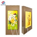 3500 Nits RK3399 49" Outdoor LCD Digital Signage IP55 Fans Cooling