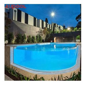 Wholesale Modern Prefabricated Pool House Container with Clear/Transparent Material from china suppliers