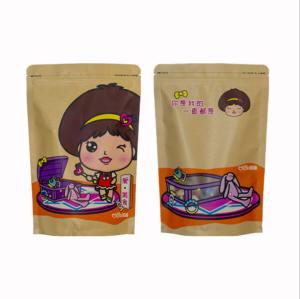 Wholesale Recyclable Kraft Barrier Pouches 80-180 Mic Stand Up Pouch With Zipper from china suppliers