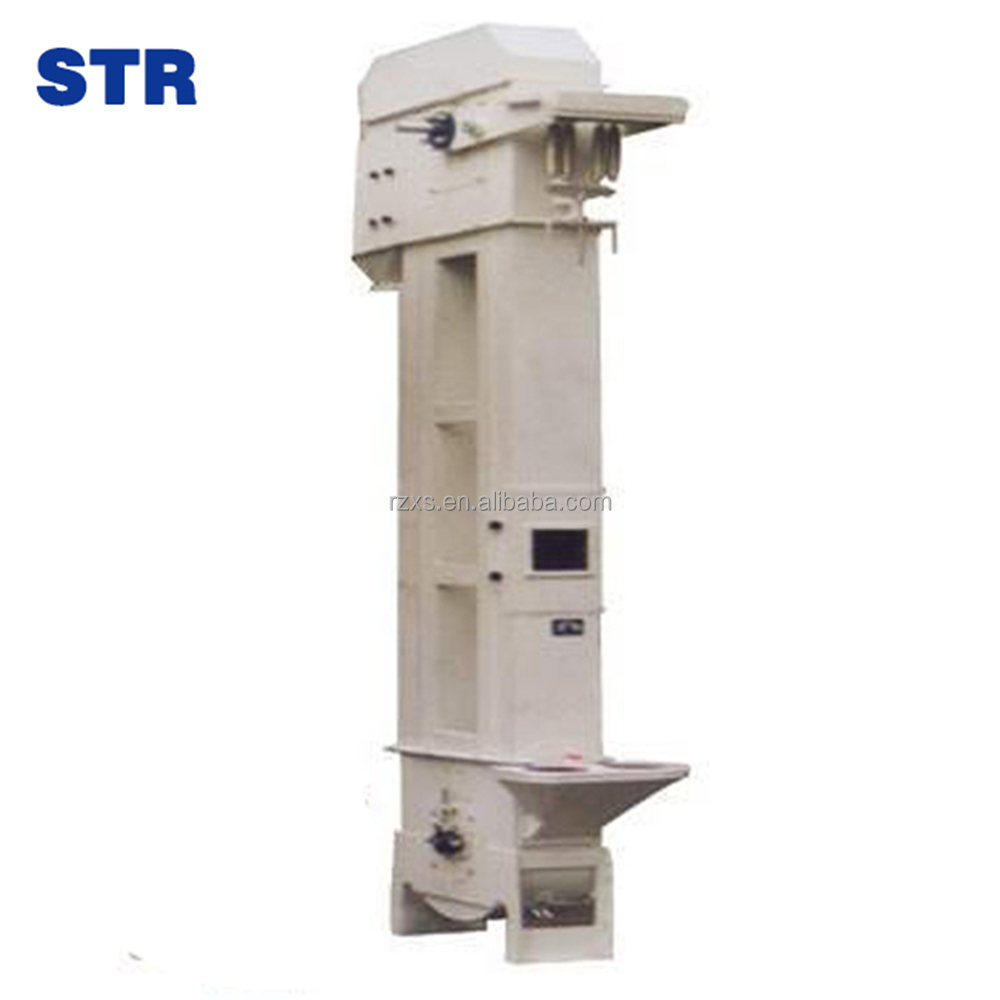 20t/h Rice Milling HDPE Maize Wheat Bean Centrifugal Discharge Conveyor Bucket Elevator