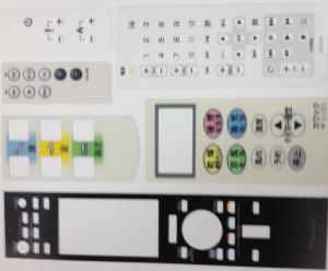 Wholesale Custom Dull Polish LED Membrane Switch 100MΩ , 250V DC One Key LGF from china suppliers