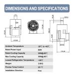 12V/24V/110V-240V Refport -145C Free Piston Stirling Cooler Temperature Range
