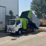 10 cbm Isuzu KV600 130hp Eu 5 Engine Street Clean Truck for High Pressure Road