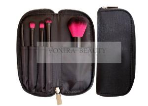 Wholesale Ultra Soft Two Tones Vegan Taklon Hair Face Makeup Brushes Set With Short Handle from china suppliers