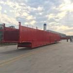 Compact Design 2 Axle Car Carrier Trailer with Fuwa/BPW Axle and High Qualit