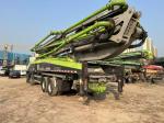 Used/second-hand 2020year Zoomlion Ready Mix Cement Boom Pump Benz Chassis 56m