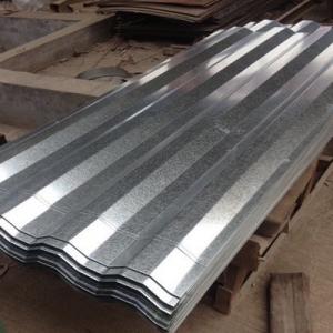 China DX51D GI Roofing Galvanized Steel Sheet Corrugated Cold Rolled 600mm on sale