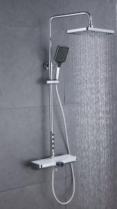 Wholesale 360 Swivel Spout Jet SPA Spray L Design Stainless Steel Shower Set from china suppliers