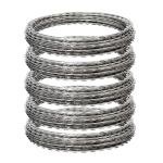 CBT-65 Hot Dipped Galvanized Razor Barbed Wire Rolls with Protection Airport