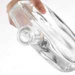 Glass Body Material 375ml 500ml 750ml 1000ml Vodka Gin Rum Tequila Wine Bottles