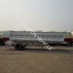 Diesel Drop Side Wall Semi Tanker Trailer Dump Truck Export To Australia