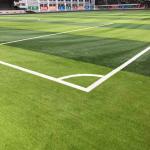 40mm Green Artificial Turf Grass Pet Friendly Customizable