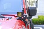Jeep JL Sahara A Pillar Driving Light Mounting Bracket with High- LED Light