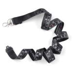 Black Nylon Clothing Tape Measure Metric Imperial Measurement Tool For